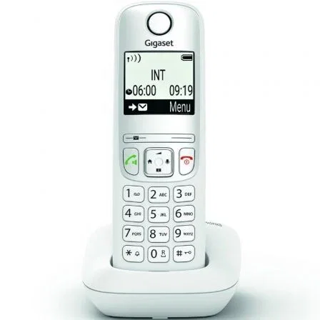 Gigaset A690 Teléfono Inalámbrico DECT Blanco con Manos Libres, Pantalla Grande, Bloqueo de Llamadas y Agenda para 100 Contactos - ECO DECT Gigaset A690 Teléfono Inalámbrico DECT Blanco con Manos Libres, Pantalla Grande, Bloqueo de Llamadas y Agenda para 100 Contactos - ECO DECT